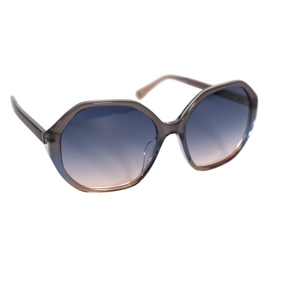 Kate Spade WAVERLY Oversized Round Womens Sunglasses - Blue / Blue - NWT - Picture 5 of 9